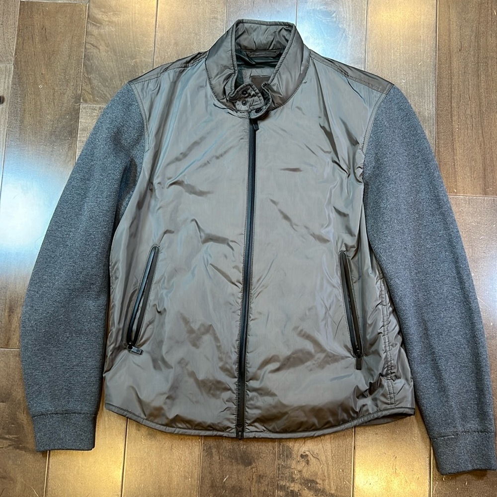 Massimo Dutti Jacket with Sweater Sleeves - Large